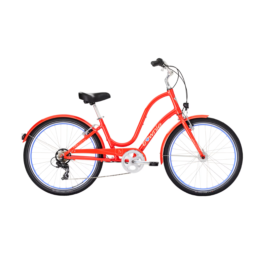 Electra Electra Townie 7D EQ Step-Thru - Poppy Poppy 26" Bike Womens Cruiser