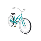 Electra Electra Cruiser 1 Step-Thru - Green Metallic Green Metallic 26" Bike Womens Cruiser