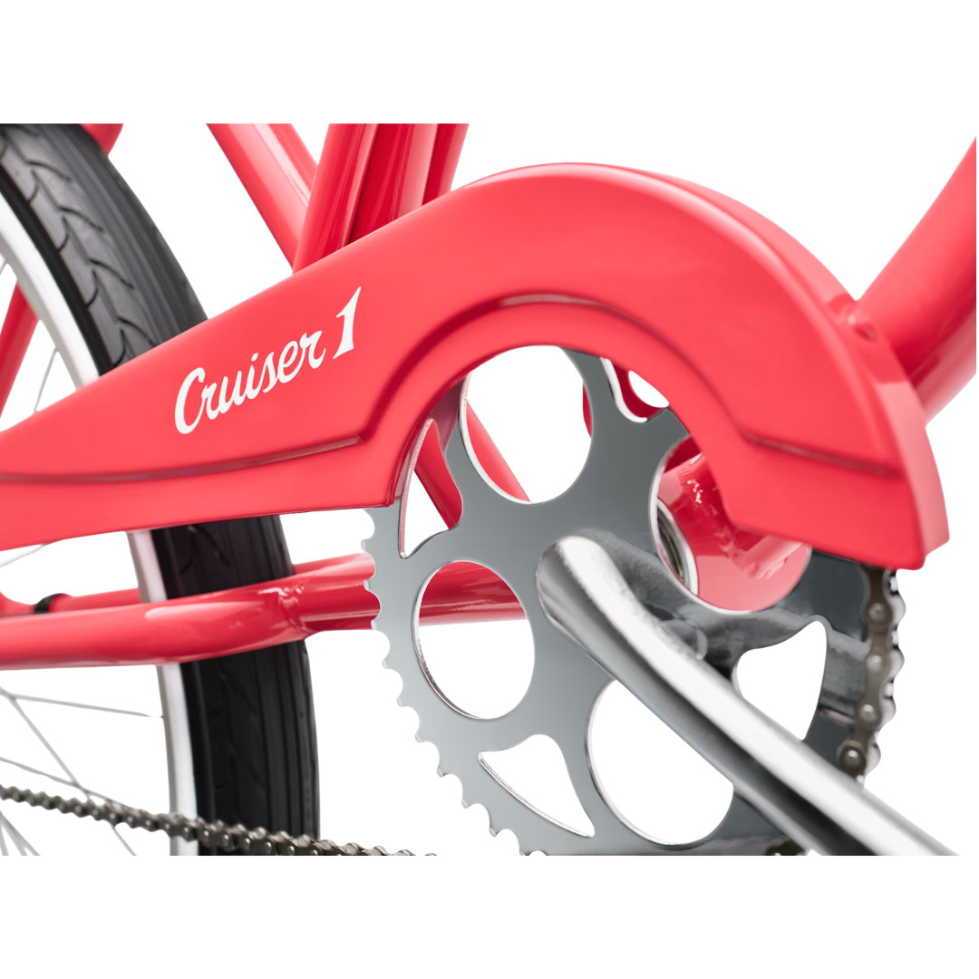 Electra Electra Cruiser 1 Step-Thru - Hibiscus Hibiscus 26" Bike Womens Cruiser