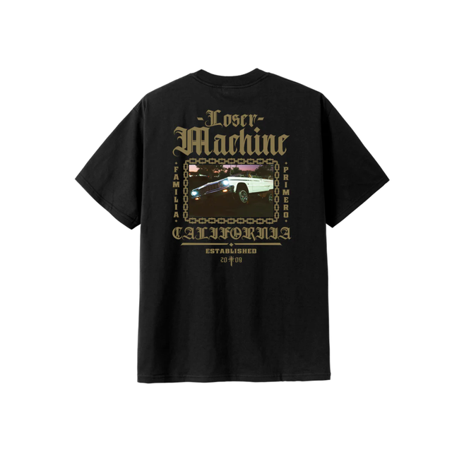 Loser Machine Loser Machine Men's Valley Center HW Tee - Black Black M Mens T-Shirts