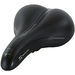 Serfas Serfas Extra Gel Mens Saddle Black OS Bike Saddle