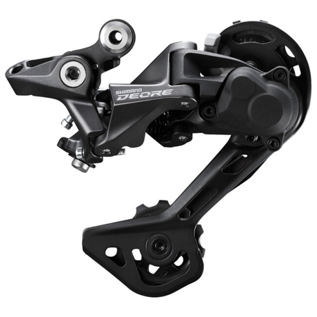 Shimano Shimano REAR DERAILLEUR, RD-M5120, DEORE, SGS 10/11-SPEED, TOP NORMAL, SHADOW PLUS DESIGN, DIRECT ATTACHMENT (DIRECT MOUNT COMPATIBLE) Black OS Bike Derailleurs