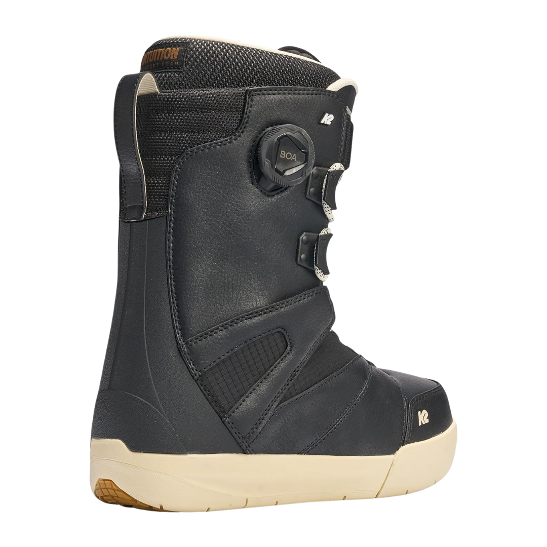 K2 K2 Men's Overdraft Boots - Black Black 10 Mens Lace Snowboard Boots 6 to 15 US Mens size