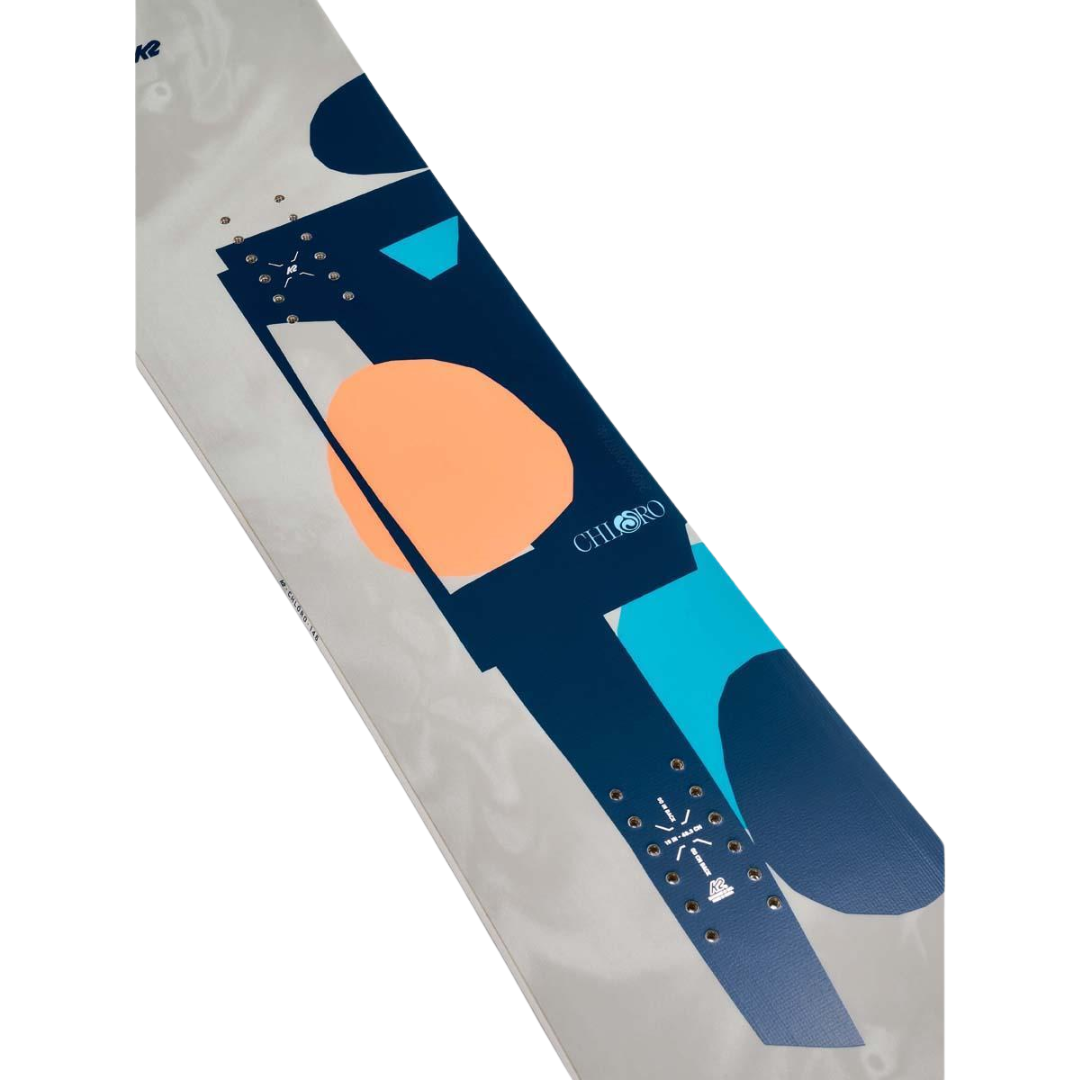 K2 K2 Women's Chloro Snowboard - Multi Multi 138 Womens Snowboards