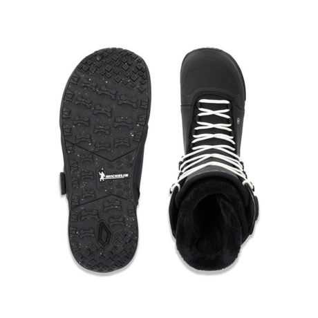 Ride Ride Men's Fuse Boot-Black Black 9.5 Mens Snowboard Boa Boots 6 to 15 US Mens size