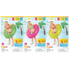 Intex Intex Neon Frost Tubed Multi OS Inflatable Tubes
