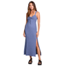Saltwater Luxe Saltwater Luxe Women's Carleigh Midi Dress - Dusty Blue Dusty Blue XS Womens Short Dresses