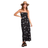 Saltwater Luxe Saltwater Luxe Women's Hariette Midi Dress - Black Black S Womens Long Dresses