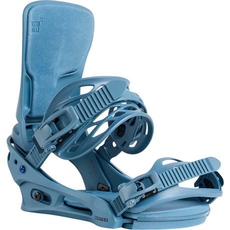Burton Men's Cartel Re:Flex Snowboard Bindings - Bluestone BLUESTONE M Mens Snowboard Bindings
