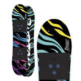 Burton Kids' Mini Grom Rocker Snowboard - Multi Multi 80 (178WW) Youth Boys Snowboards 100 to 140 cm