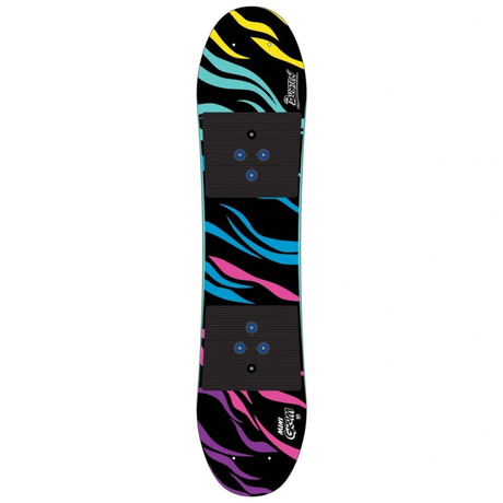 Burton Kids' Mini Grom Rocker Snowboard - Multi Multi 80 (178WW) Youth Boys Snowboards 100 to 140 cm