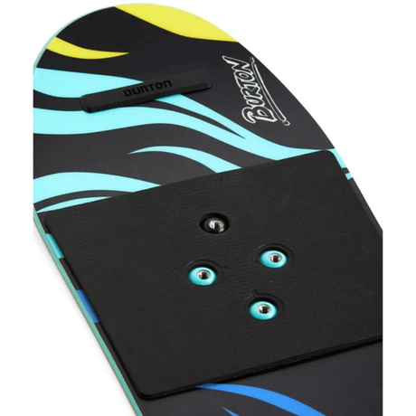 Burton Kids' Mini Grom Rocker Snowboard - Multi Multi 80 (178WW) Youth Boys Snowboards 100 to 140 cm
