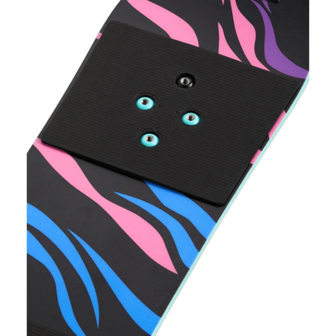 Burton Kids' Mini Grom Rocker Snowboard - Multi Multi 80 (178WW) Youth Boys Snowboards 100 to 140 cm