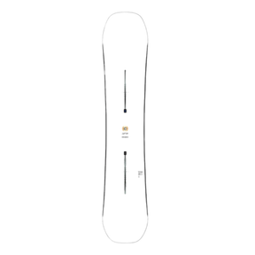 Burton Men's Custom Flying V Snowboard - White White 156 (252WW) Mens Snowboards