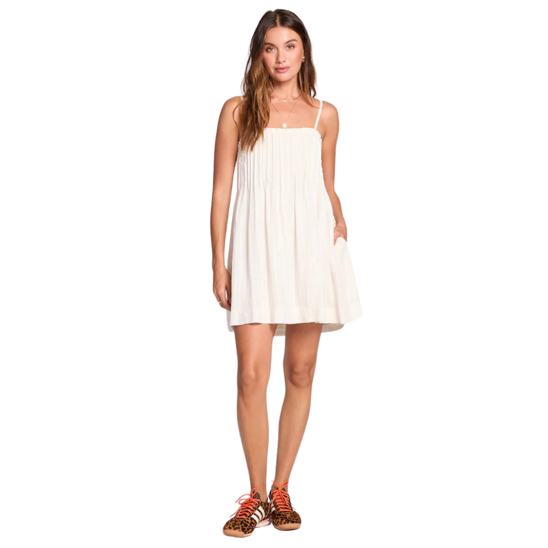 Saltwater Luxe Saltwater Luxe Women's Augustina Mini Dress - Salt Salt S Womens Short Dresses