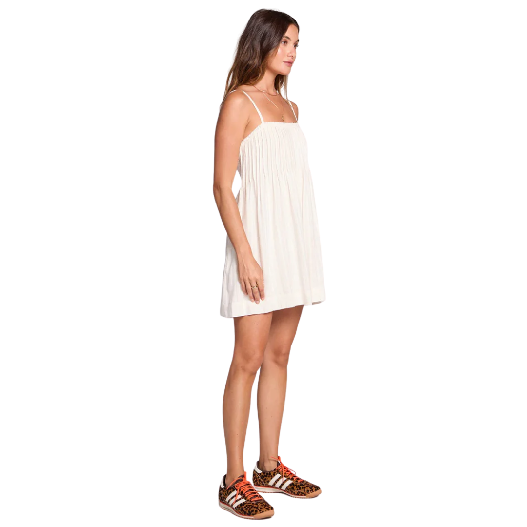 Saltwater Luxe Saltwater Luxe Women's Augustina Mini Dress - Salt Salt S Womens Short Dresses