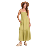 Saltwater Luxe Saltwater Luxe Women's Sabrina Midi Dress - Willow Willow S Womens Long Dresses