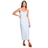 Saltwater Luxe Saltwater Luxe Women's Juney Midi Dress - Sky Blue Sky Blue XS Womens Long Dresses