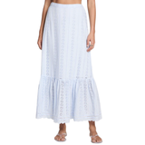 Saltwater Luxe Saltwater Luxe Women's Tatumn Maxi Skirt - Sky Blue Sky Blue S Womens Fabric Skirts