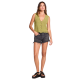 Saltwater Luxe Saltwater Luxe Women's Lissa Sweater Vest - Willow Willow XS Womens Tank Tops