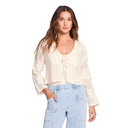 Saltwater Luxe Saltwater Luxe Women's Debb Sweater - Ecru Ecru S Womens Sweaters
