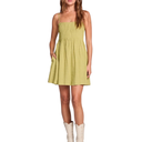 Saltwater Luxe Saltwater Luxe Women's Augustina Mini Dress - Willow Willow XS Womens Short Dresses