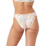 Roxy Roxy Women's  Tropical Lace Side Hipster Full - Blue Multi Blue Multi S Womens Bikini Bottoms