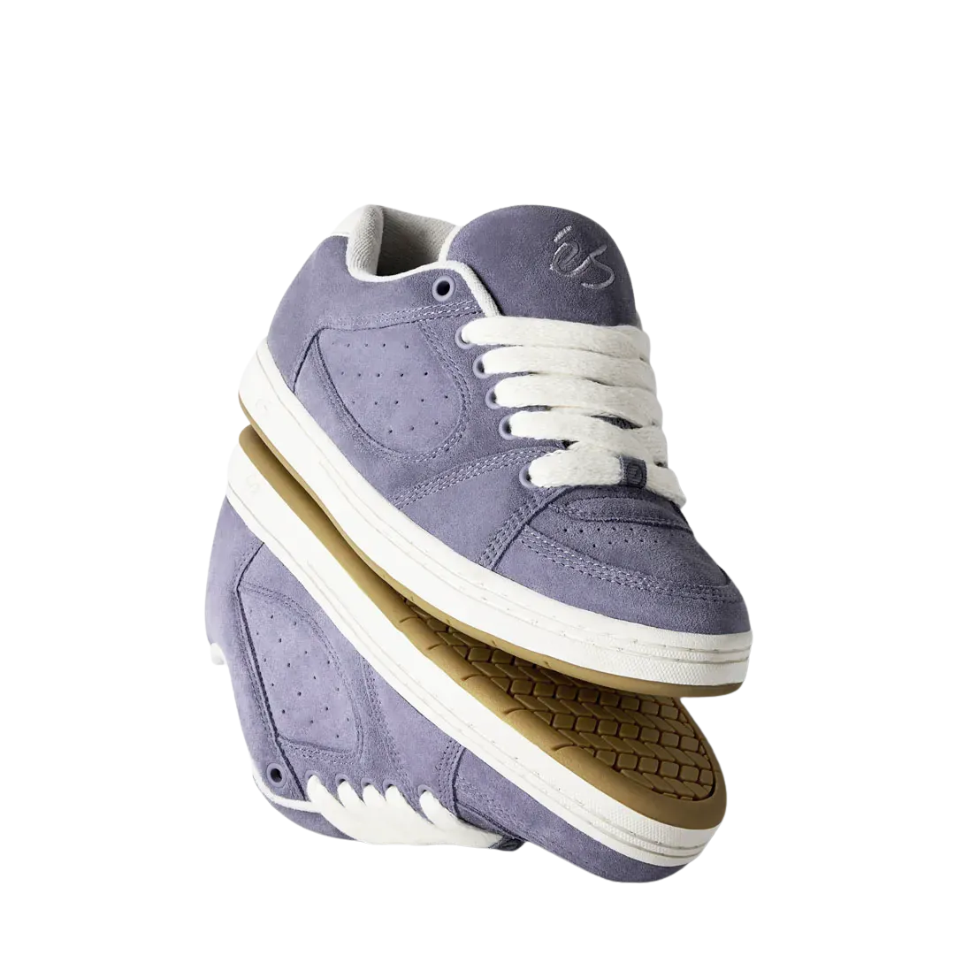 eS ES Men's Accel Skate Shoes - Lavendar Lavendar 5 Mens Skate Shoes 6 to 18