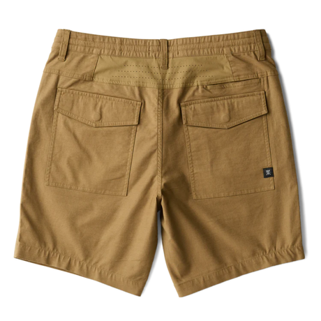 Roark Revival Roark Revival Layover Pro Traveler Shorts Dark Khaki S Mens Casual Shorts