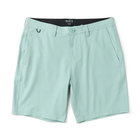 Roark Revival Roark Revival Hytide Hybrid Short Hazy Blue 30 Mens Hybrid Land and Sea Shorts