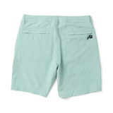 Roark Revival Roark Revival Hytide Hybrid Short Hazy Blue 30 Mens Hybrid Land and Sea Shorts