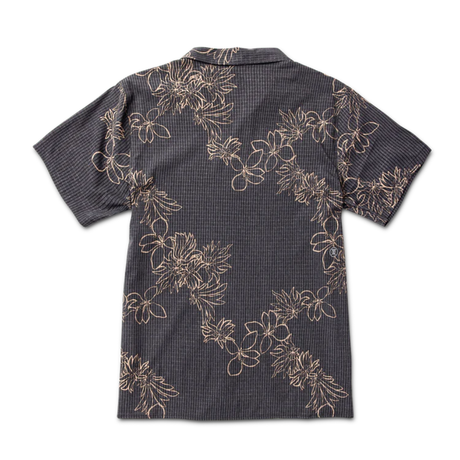 Roark Revival Roark Revival Men's Bless Up Trial Woven ONYX FLORAL M Mens Button Up Short Sleeve Shirts