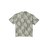 RVCA RVCA Men's Palm Fall Short Sleeve - Jade Jade M Mens Button Up Short Sleeve Shirts