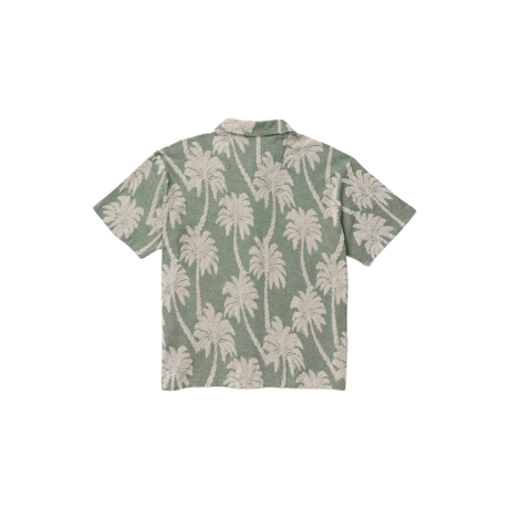 RVCA RVCA Men's Palm Fall Short Sleeve - Jade Jade M Mens Button Up Short Sleeve Shirts