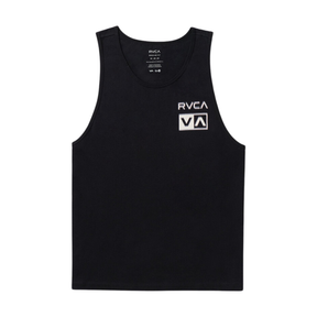 RVCA RVCA Men's Glitch Tank - Black Black S Mens Sleeveless Shirts
