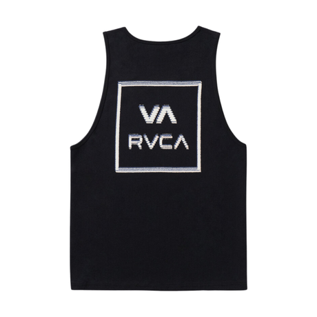 RVCA RVCA Men's Glitch Tank - Black Black S Mens Sleeveless Shirts