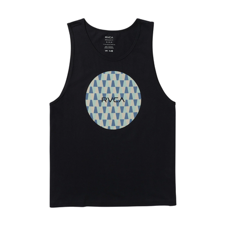 RVCA RVCA Men's Motors Tank - Black Black S Mens Sleeveless Shirts