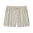 RVCA RVCA Men's Exotica Seersucker Elastic 17" - Light Khaki Light Khaki S Mens Elastic Swim Trunks