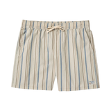 RVCA RVCA Men's Exotica Seersucker Elastic 17" - Light Khaki Light Khaki S Mens Elastic Swim Trunks
