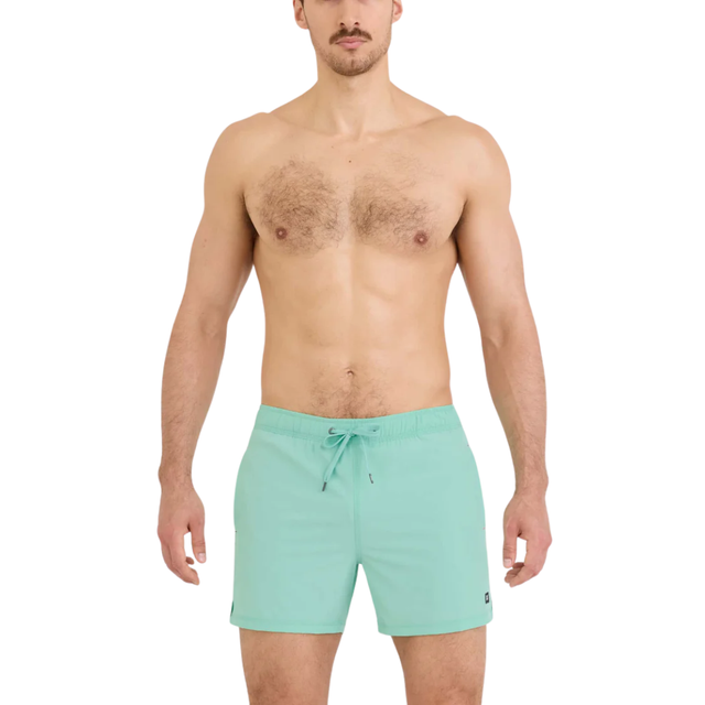 Saxx Saxx Men's Oh Buoy 2N1 Volley 5" - Mint Jelly Mint Jelly M Mens Boxer Brief Underwear