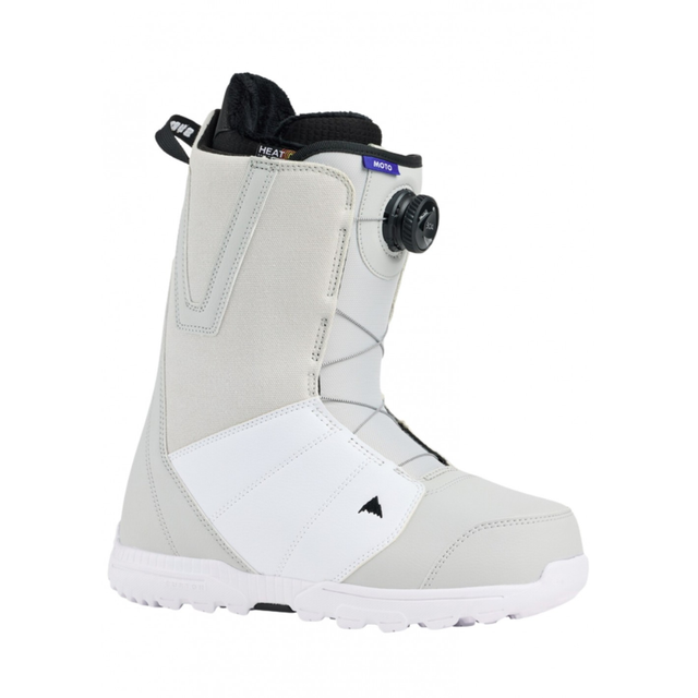 Burton Burton - Men's Moto BOA® Snowboard Boots - Gray Cloud Gray Cloud 9 Mens Snowboard Boa Boots 6 to 15 US Mens size
