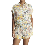 Hurley Hurley Women's Safari Scene SS Off White S Womens T-Shirts