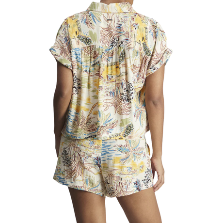 Hurley Hurley Women's Safari Scene SS Off White S Womens T-Shirts