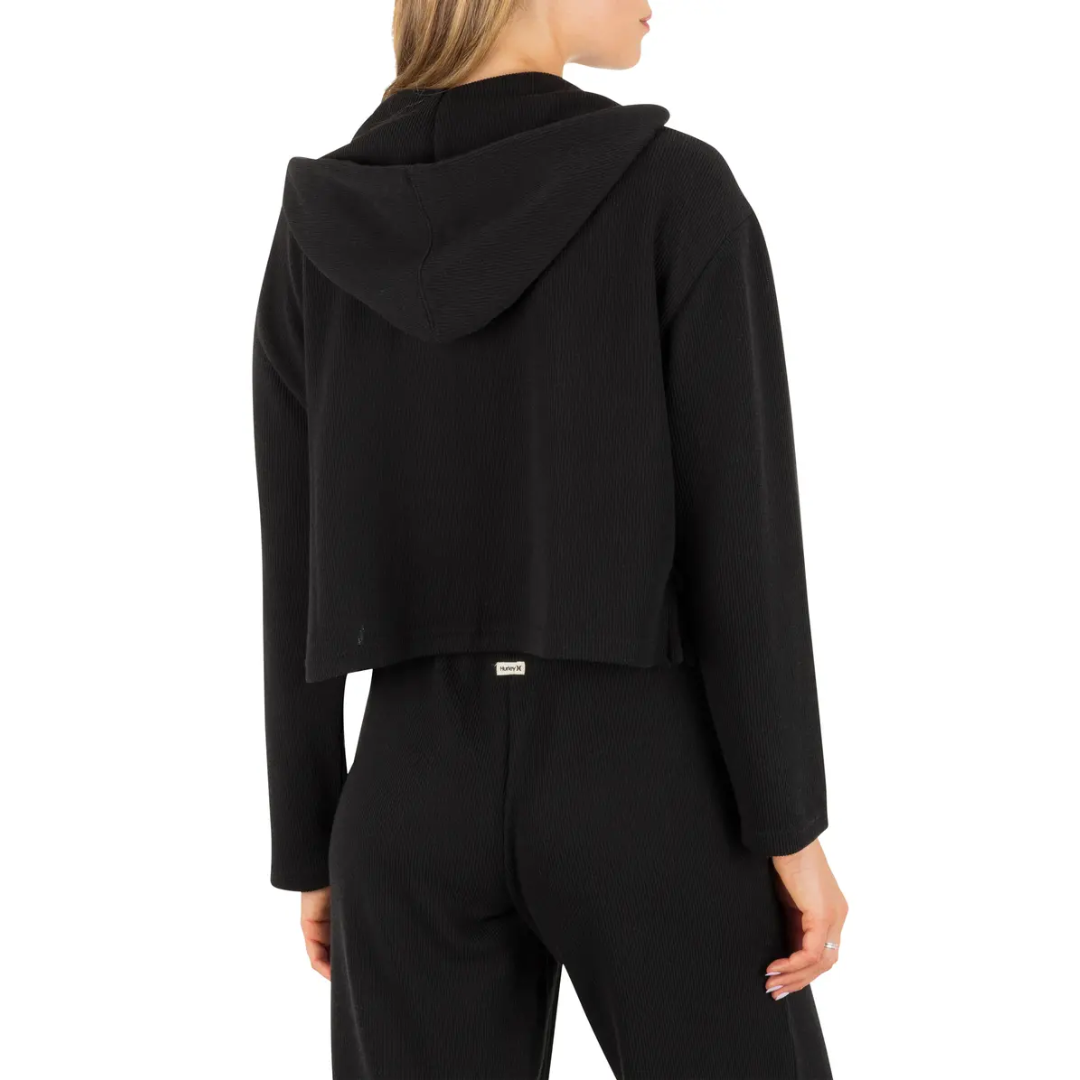 Hurley Hurley Women's Positano Hoodie Black S Womens Zip Up Hoodies