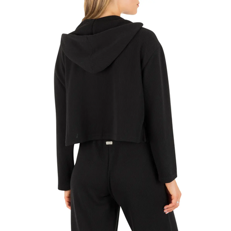 Hurley Hurley Women's Positano Hoodie Black S Womens Zip Up Hoodies