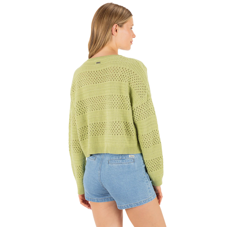 Hurley Hurley Women's Simple Times Sweater Tofu S Womens Sweaters