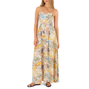 Hurley Hurley Women's Safari Scenic Maxi Dress Off White S Womens Long Dresses