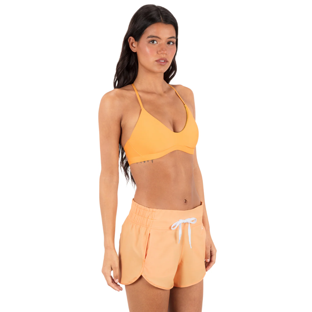 Hurley Hurley Aquas Solid 2.5' Board Short - Maui Mango Maui Mango S Womens Board shorts