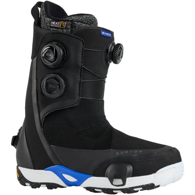 Burton Men's Waverange X Pro Step On® Snowboard Boots - Black Black 9 Mens Boa Snowboard Boots 6 to 15 US Mens size