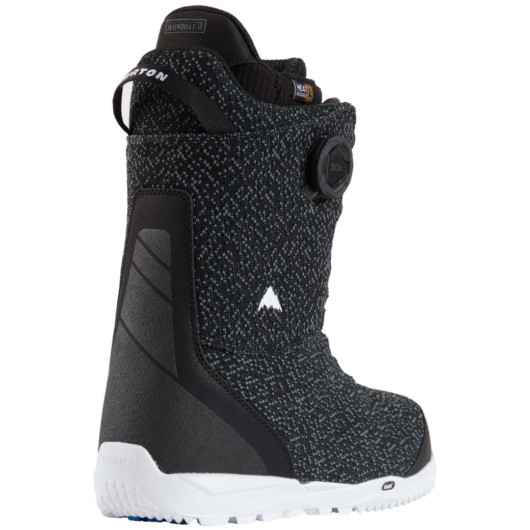 Burton Burton - Men's Swath BOA® Snowboard Boots - Black Black 9 Mens Boa Snowboard Boots 6 to 15 US Mens size